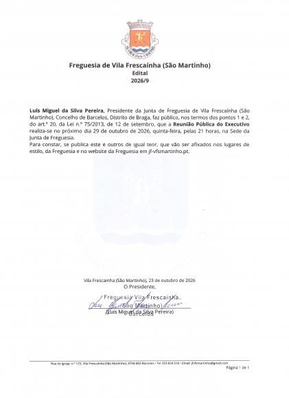 Edital n&ordm; 2026/9