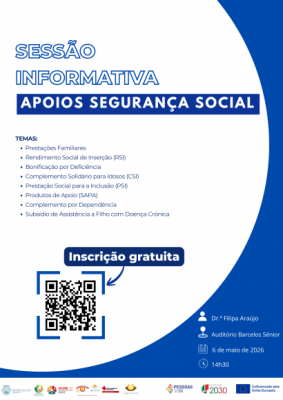Sess&atilde;o Informativa - Apoios Seguran&ccedil;a Social