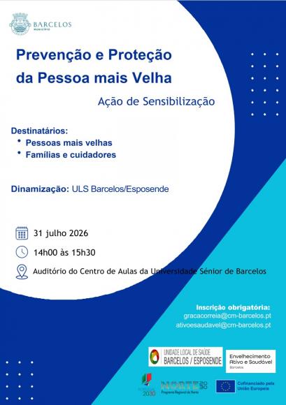 A&ccedil;&atilde;o de Sensibiliza&ccedil;&atilde;o - "Preven&ccedil;&atilde;o e Prote&ccedil;&atilde;o da Pessoa Mais Velha"
